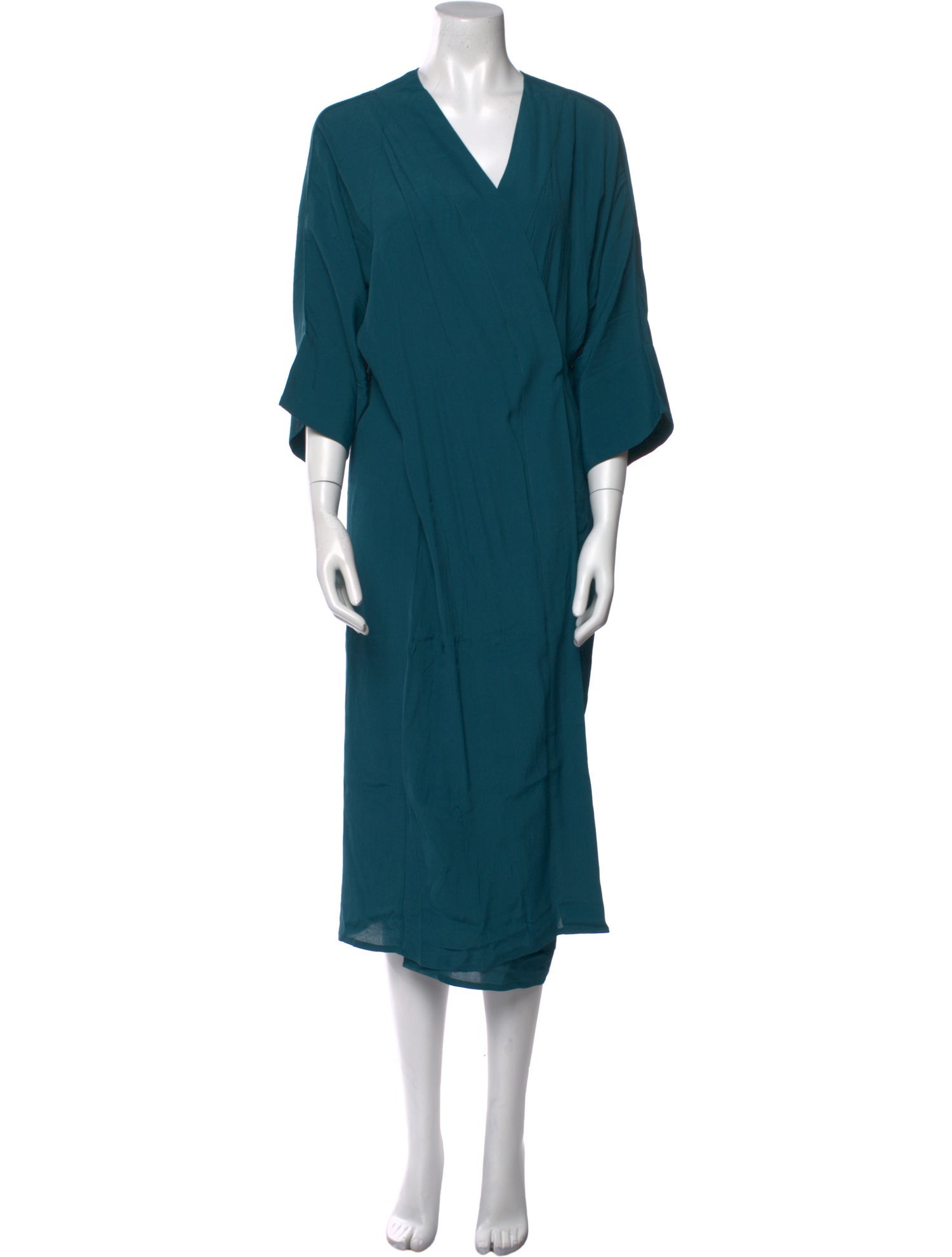 Haight V-Neck Midi Length Dress w/ Tags