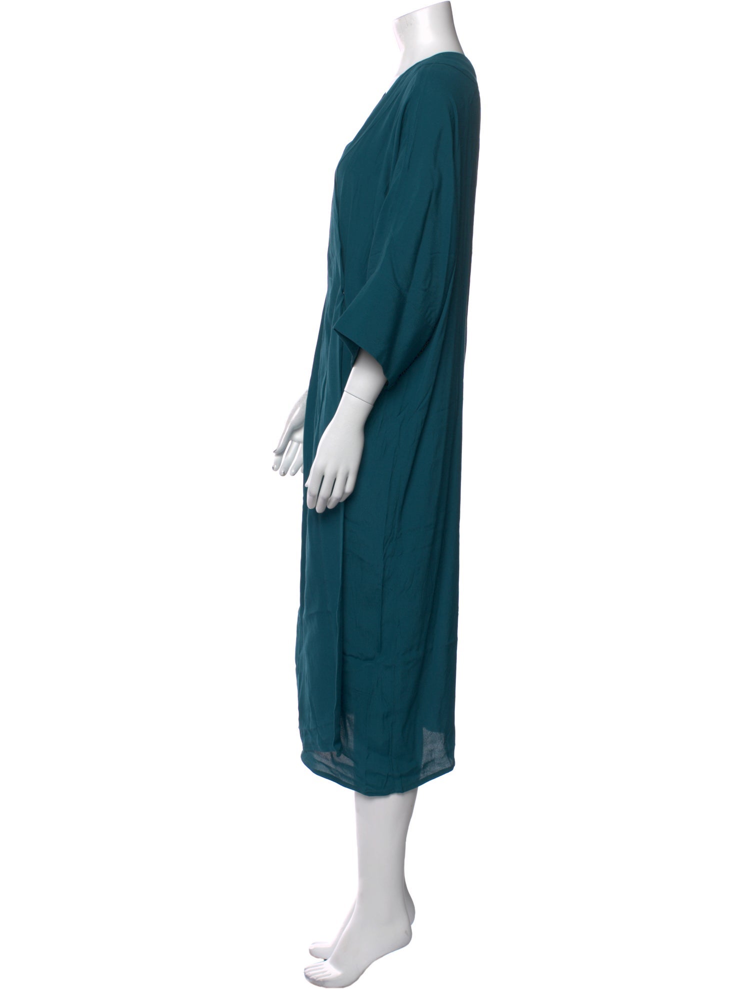Haight V-Neck Midi Length Dress w/ Tags