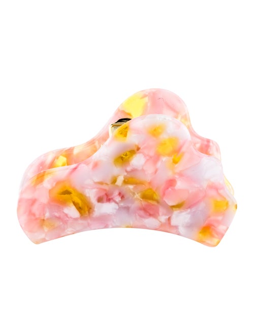 Hair Accessory Printed Hair Clip Pink