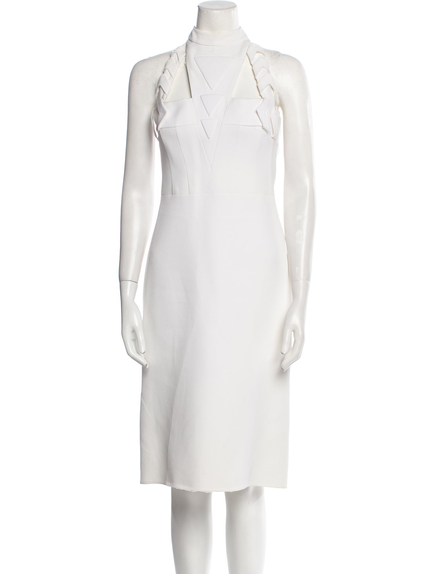 Hakaan Halterneck Midi Length Dress