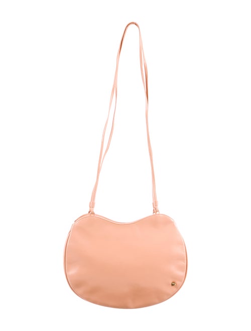 Halston Leather Shoulder Bag gold