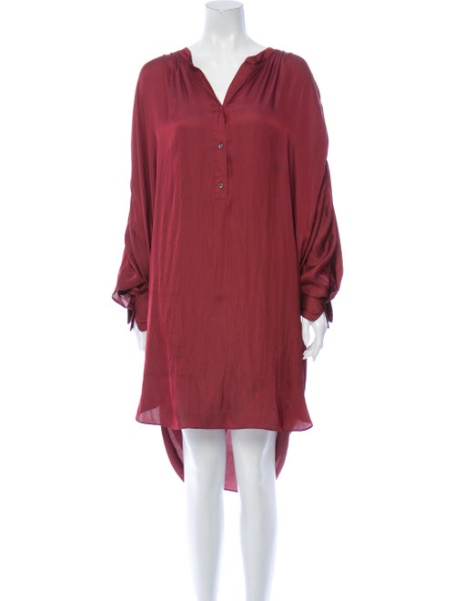 Halston V-Neck Long Sleeve Tunic