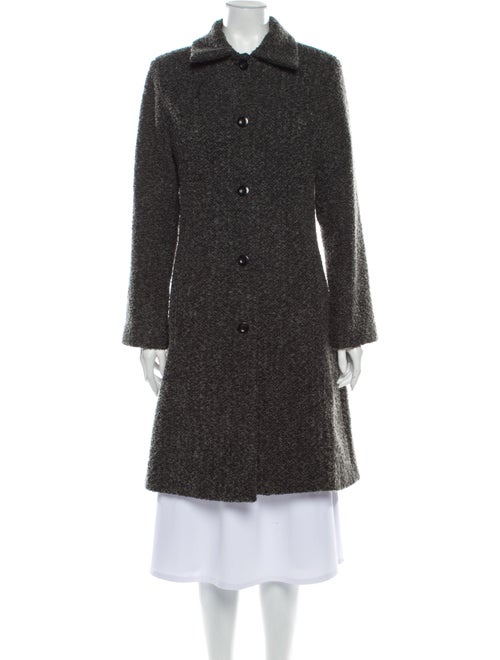 Halston Wool Coat Wool