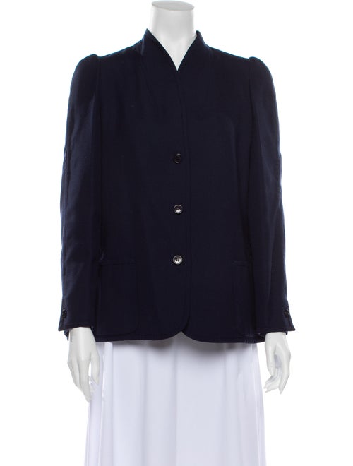 Halston Vintage Blazer Blue