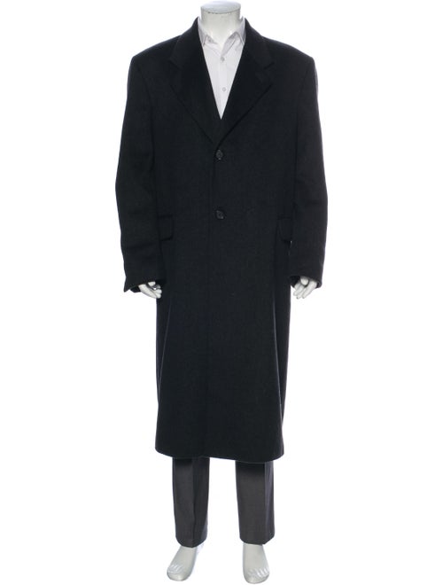 Halston Vintage Wool Overcoat Wool