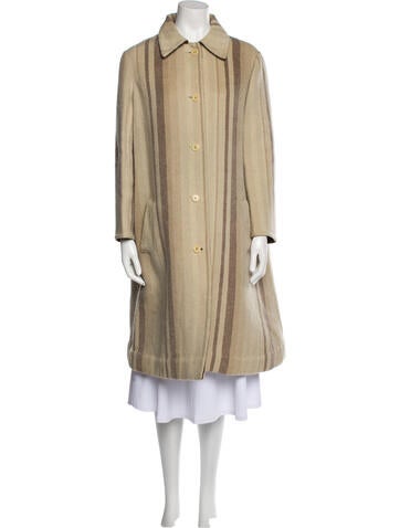 Halston Coats Vintage 1980's Trench Coat XL