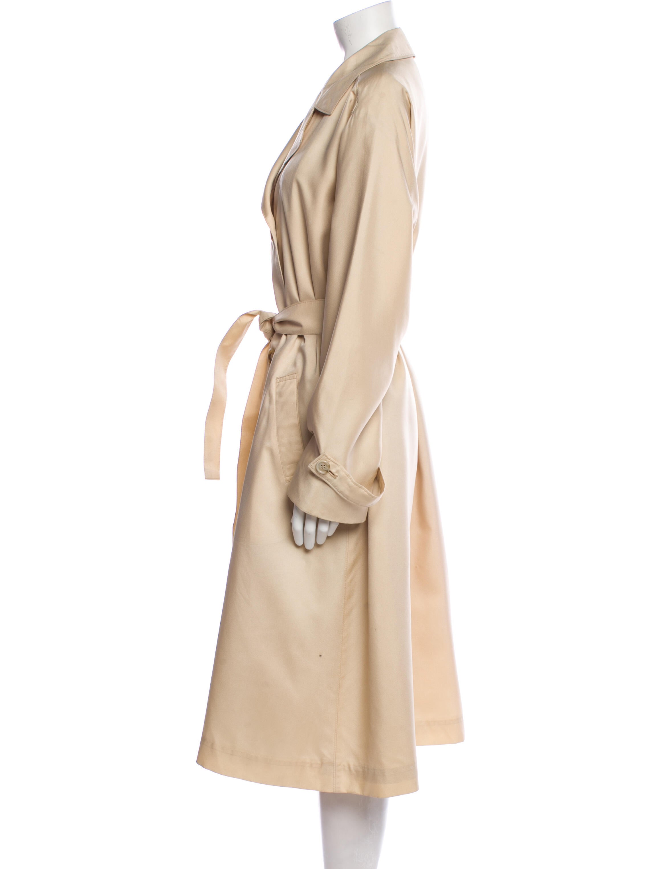 Halston Vintage 1980's Trench Coat