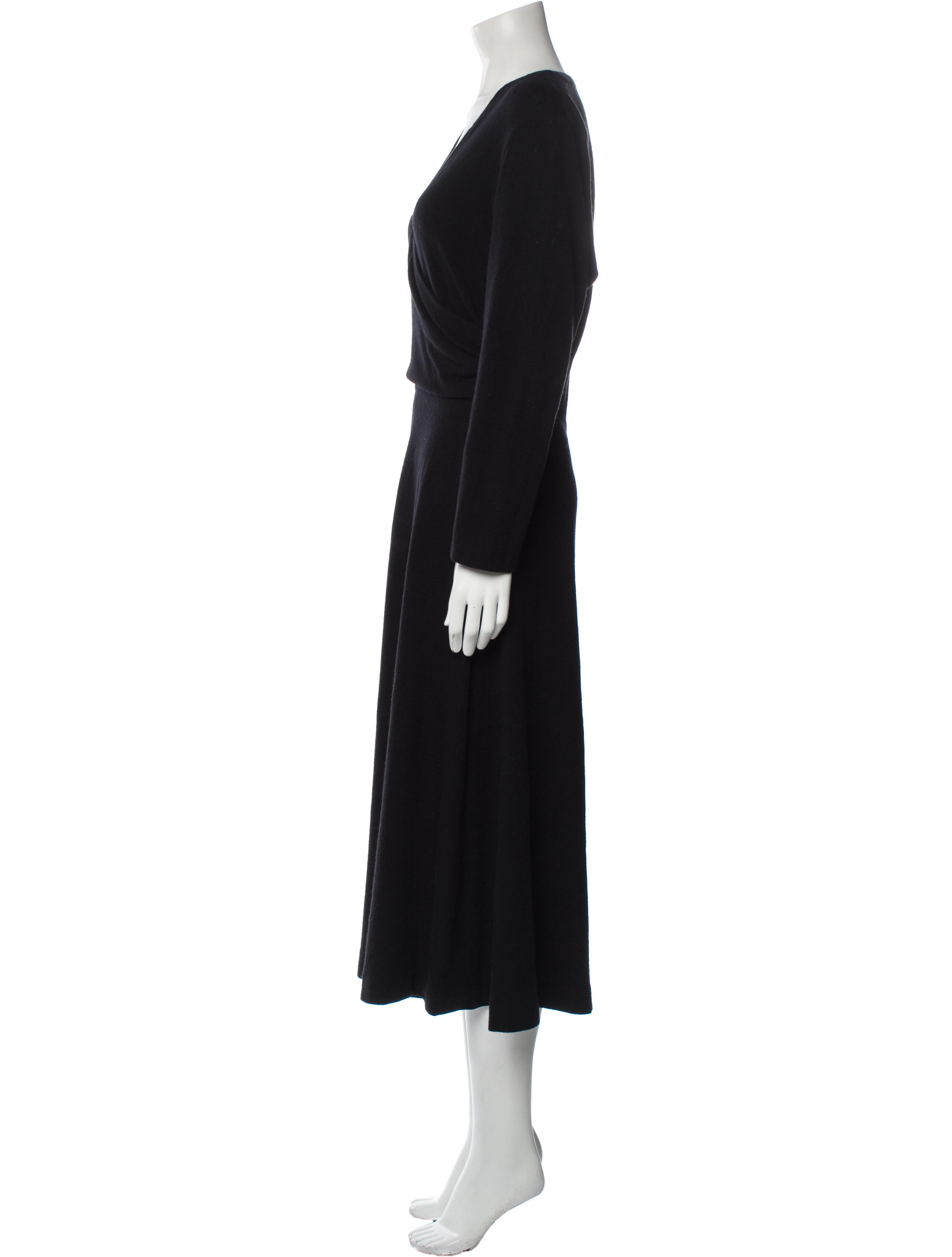 Halston Vintage Midi Length Dress