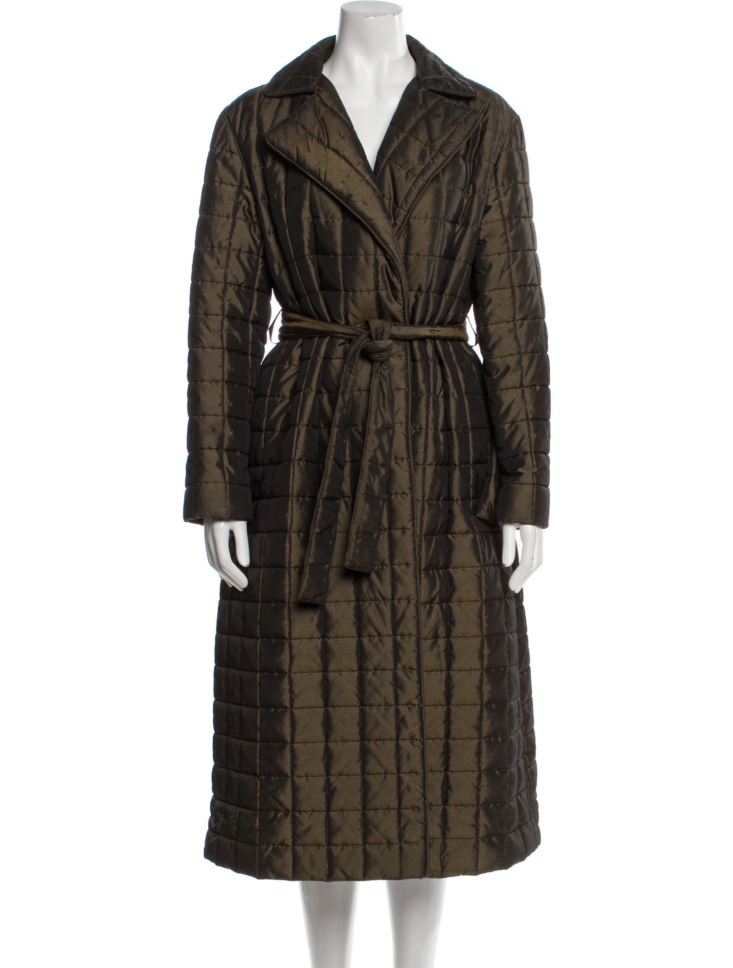 Halston Vintage 1980's Trench Coat