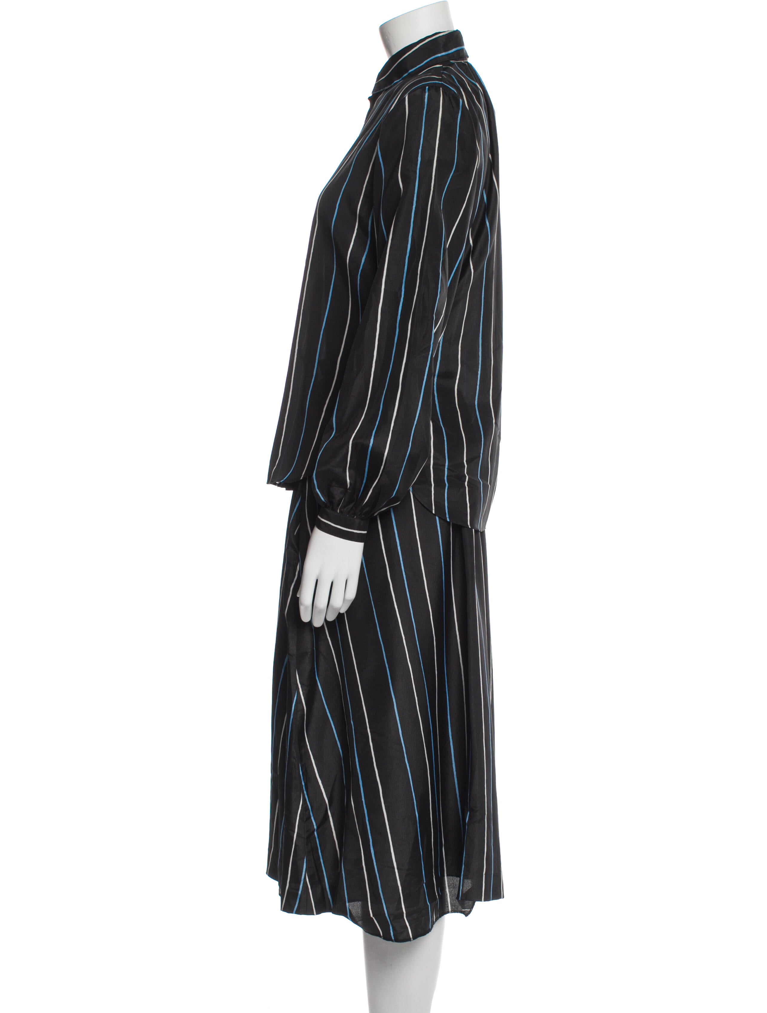 Halston Vintage 1980's Skirt Set