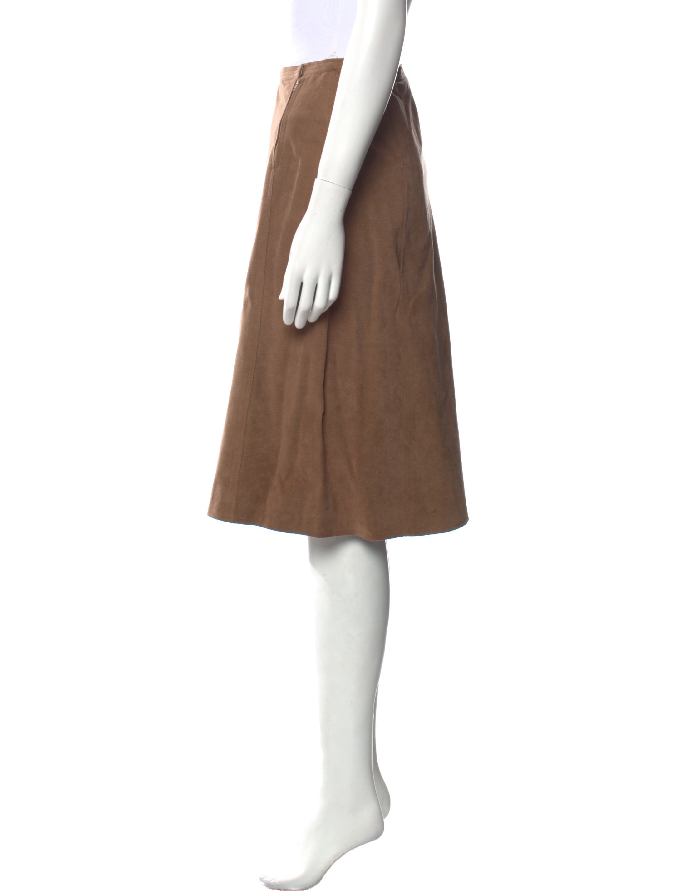 Halston Vintage Knee-Length Skirt