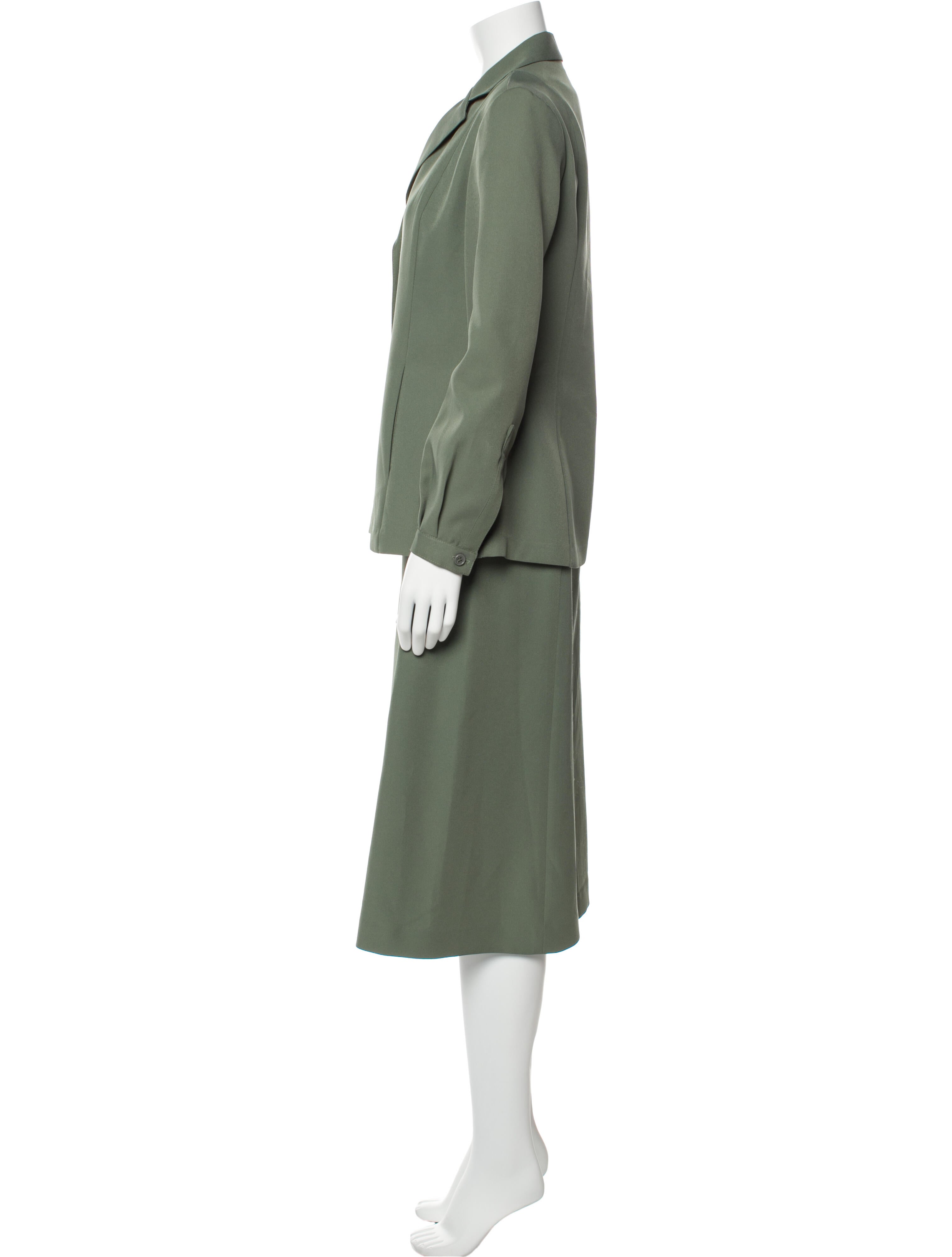 Halston Vintage 1978 Skirt Suit