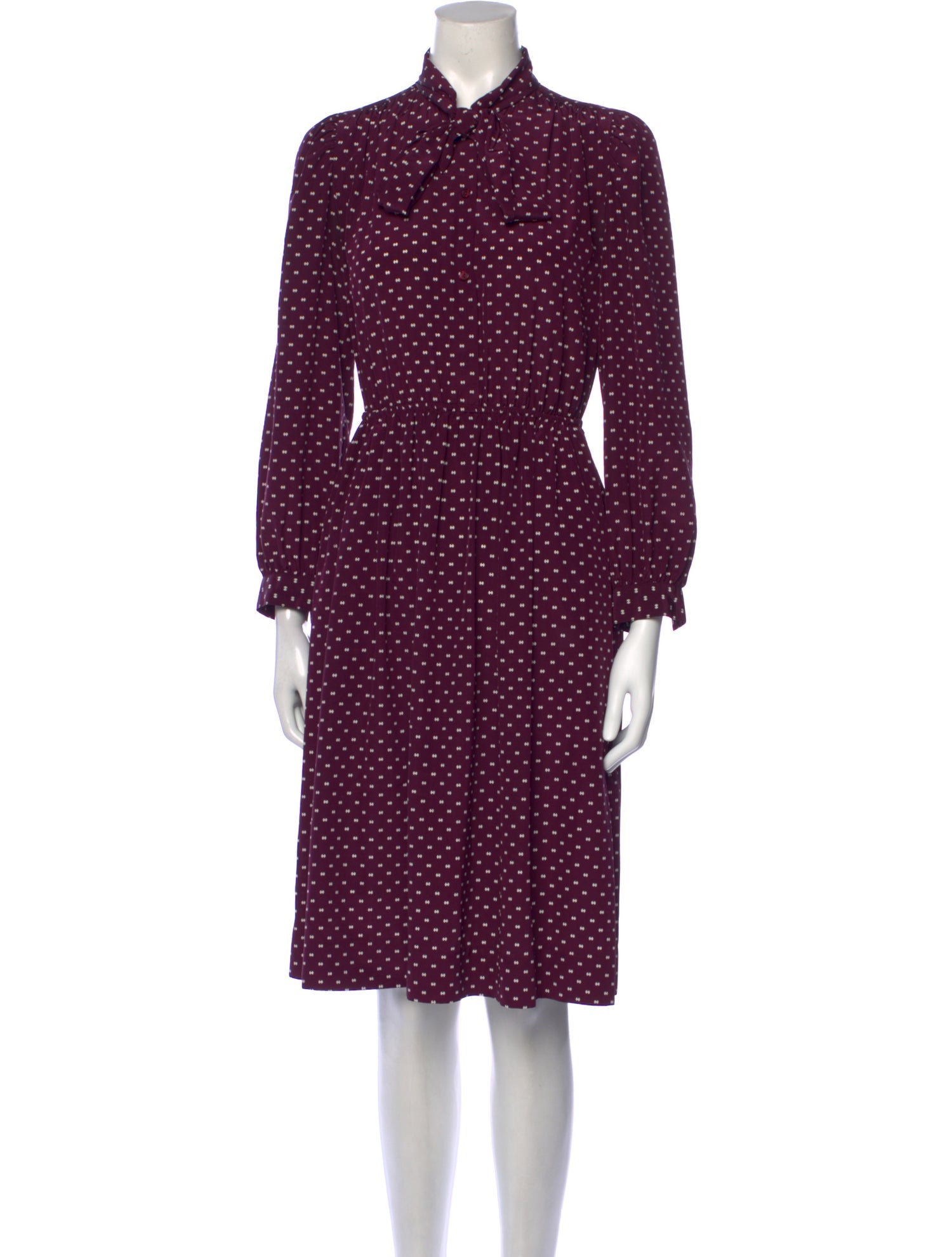 Halston III Vintage Knee-Length Dress