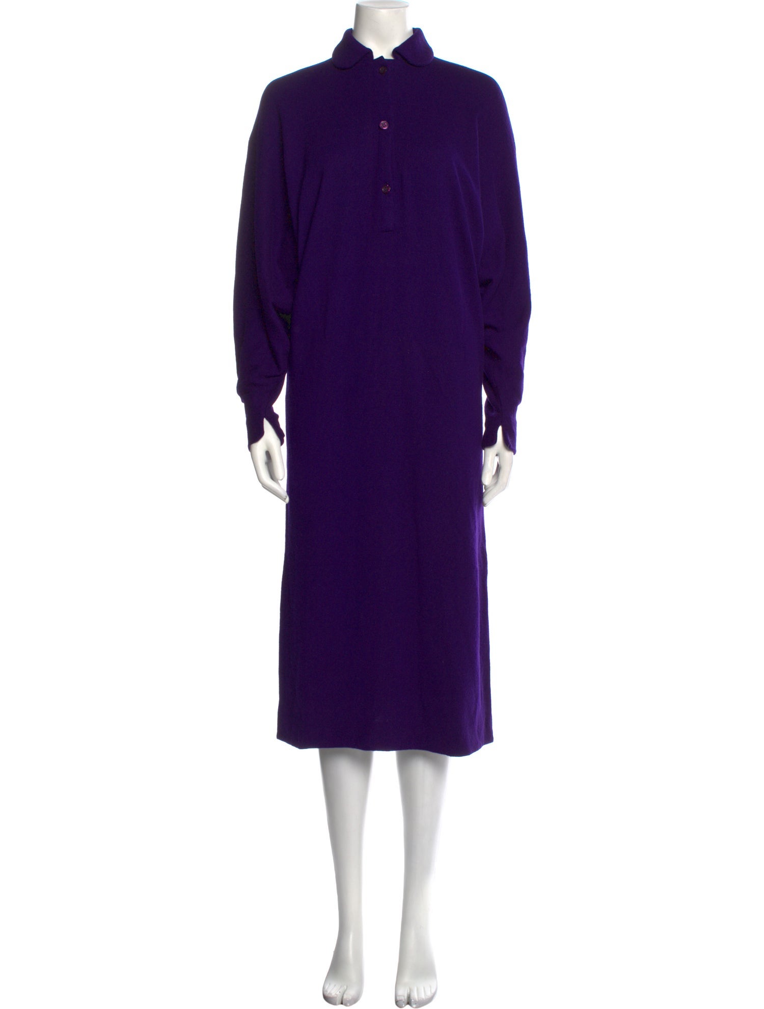 Halston Vintage Midi Length Dress