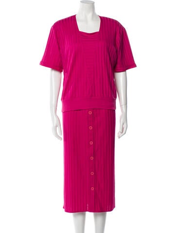 Halston III Suits and Sets Vintage 1990's Skirt Set M