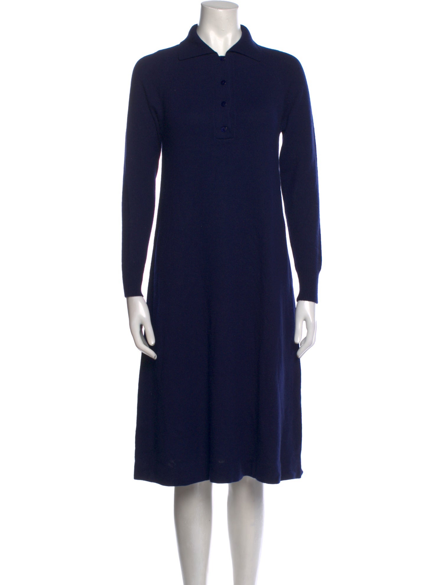 Halston Vintage Midi Length Dress