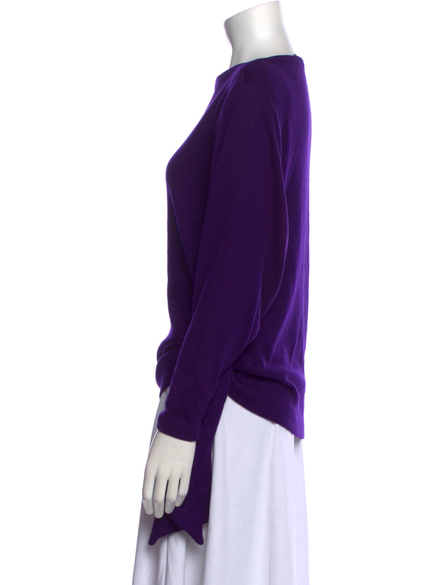 Halston 1980's Bateau Neckline Sweater