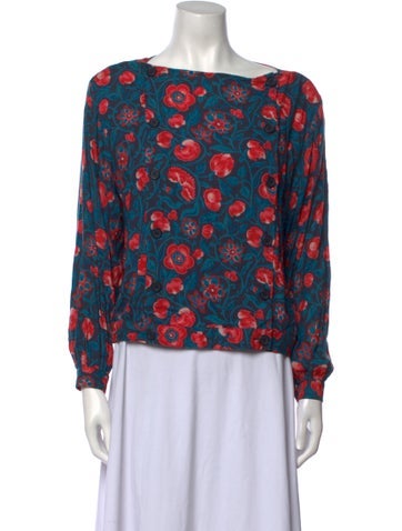 Halston III Tops Vintage 1980's Blouse M