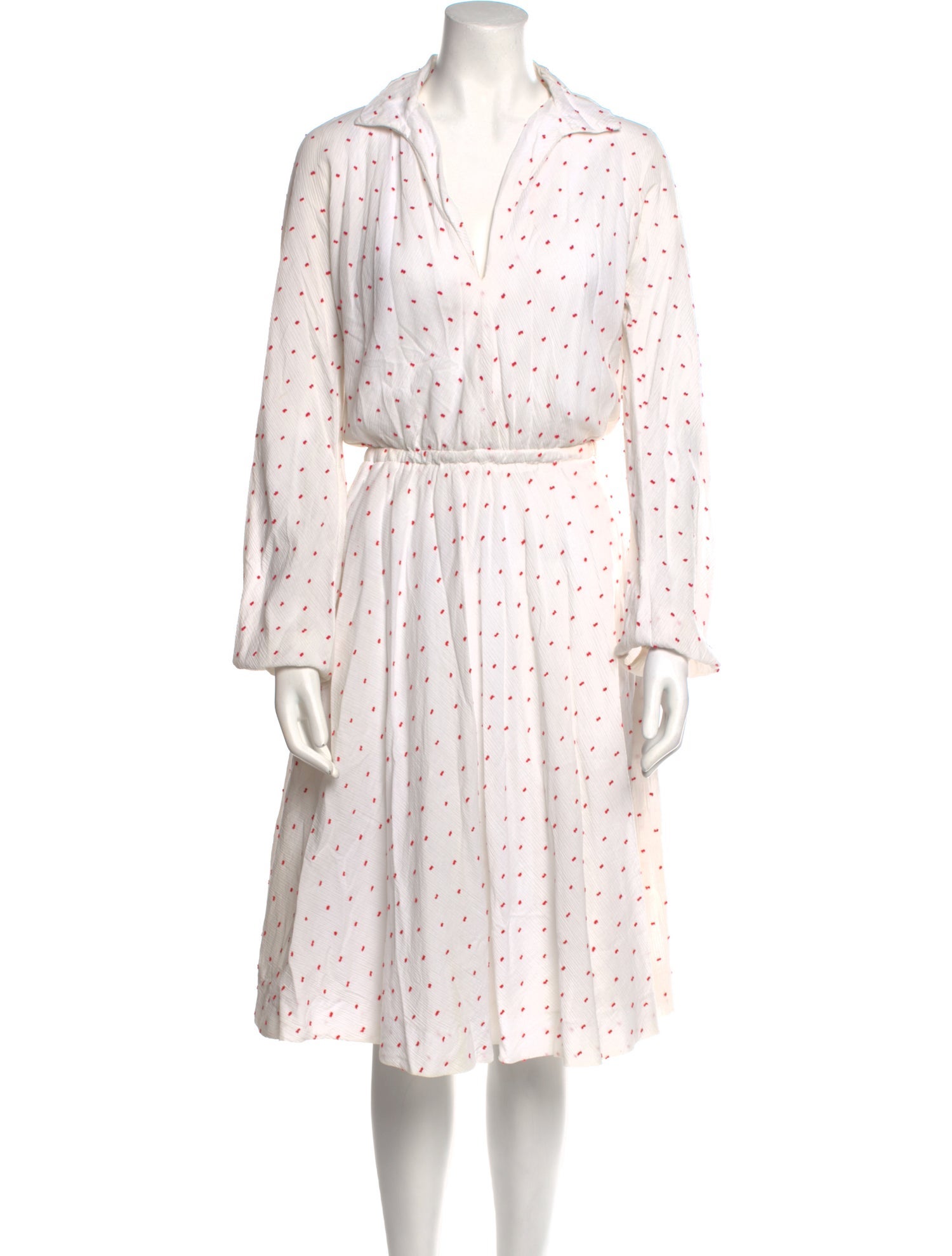 Halston Vintage Midi Length Dress