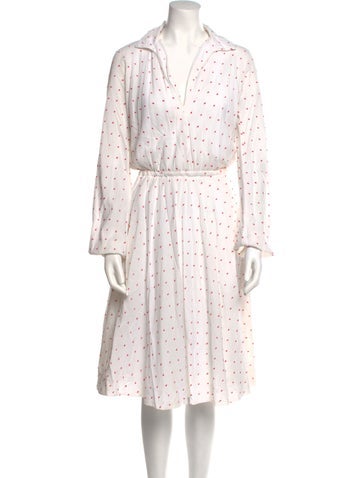 Halston Dresses Vintage Midi Length Dress S