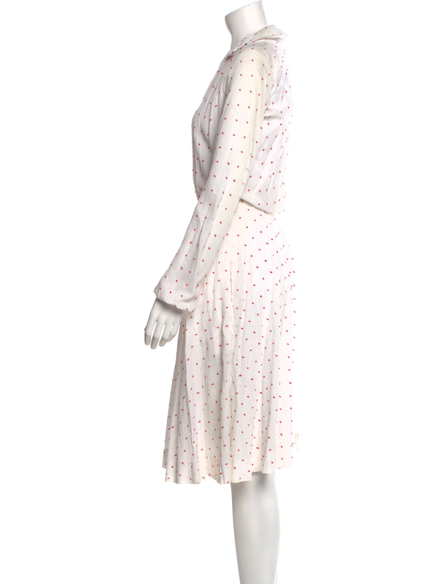 Halston Vintage Midi Length Dress