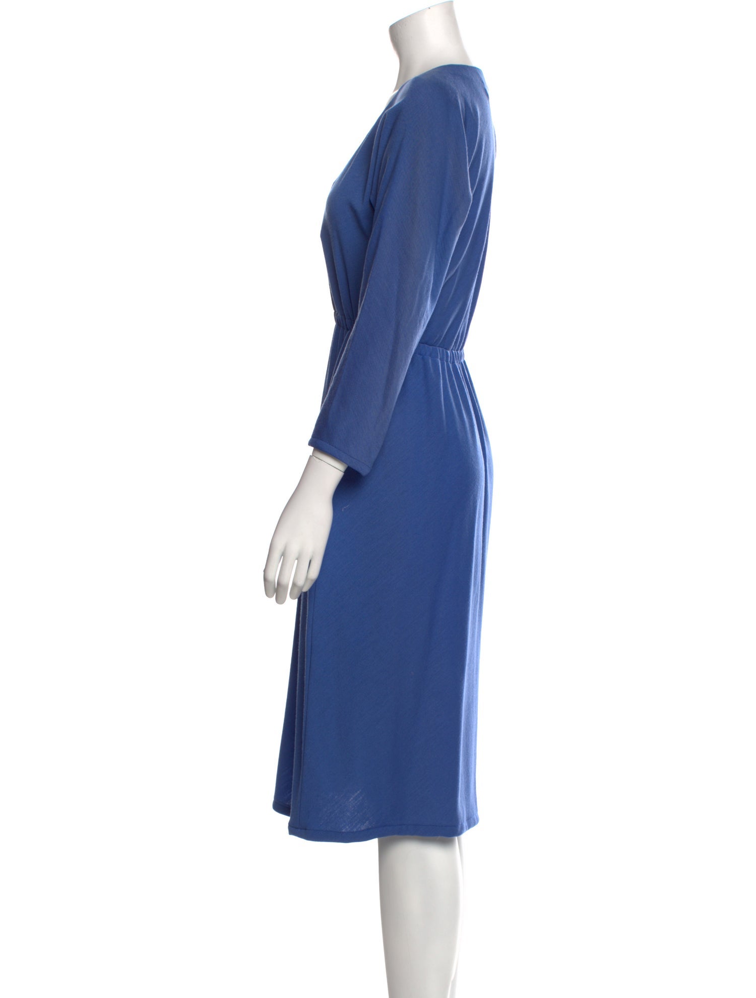 Halston Vintage Midi Length Dress