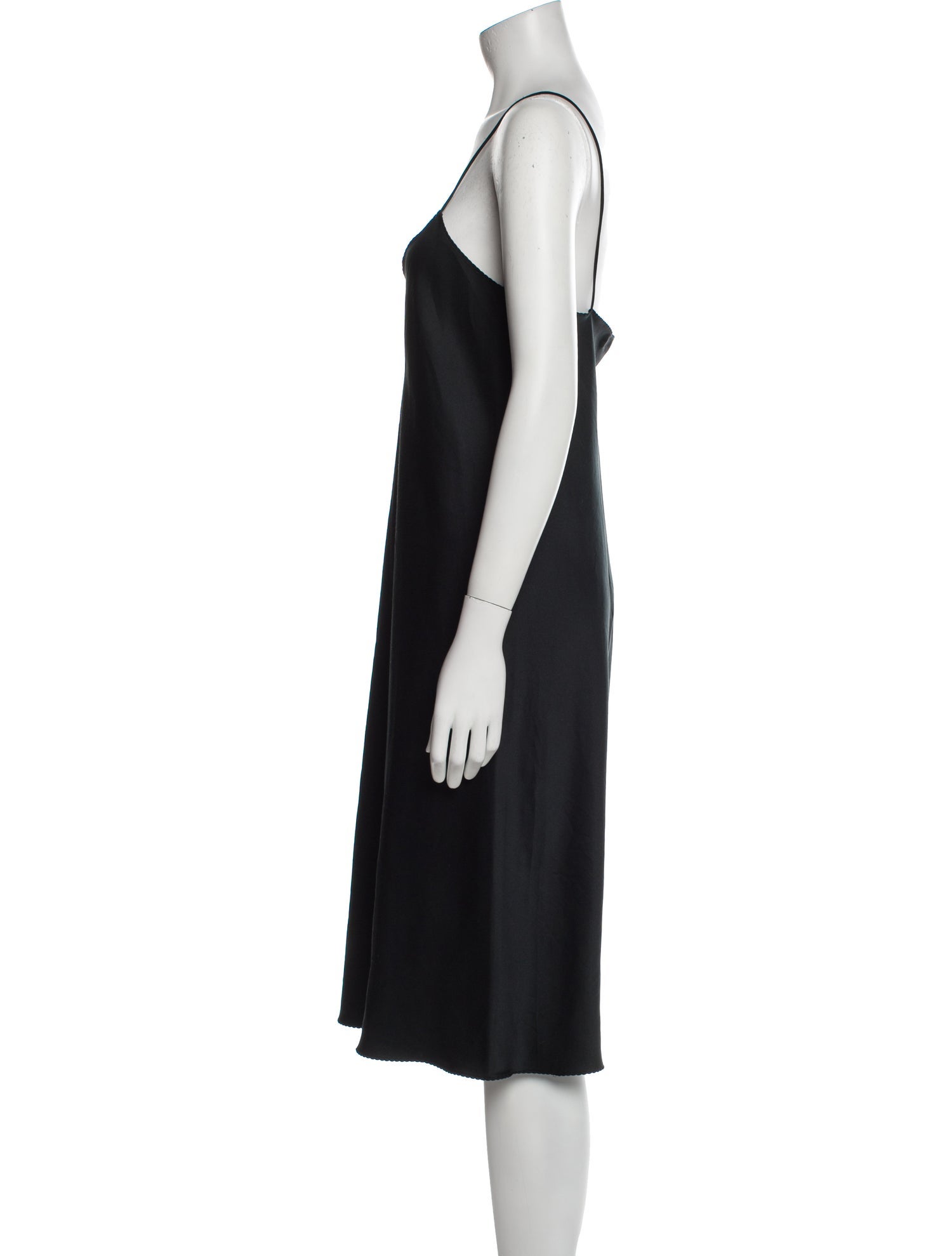 Halston Vintage Midi Length Dress