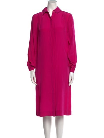 Halston III Dresses Vintage Midi Length Dress S