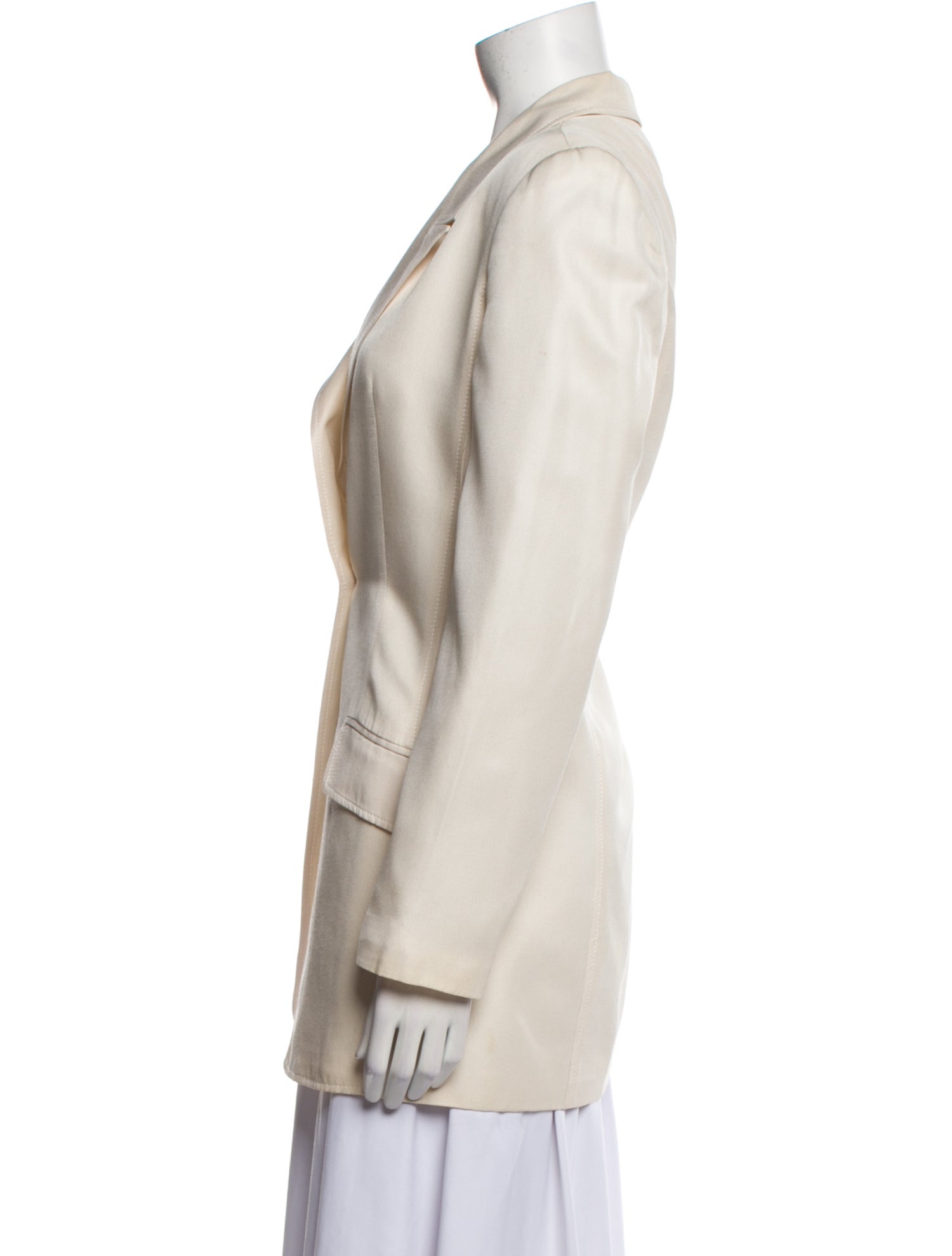 Halston Silk Blazer