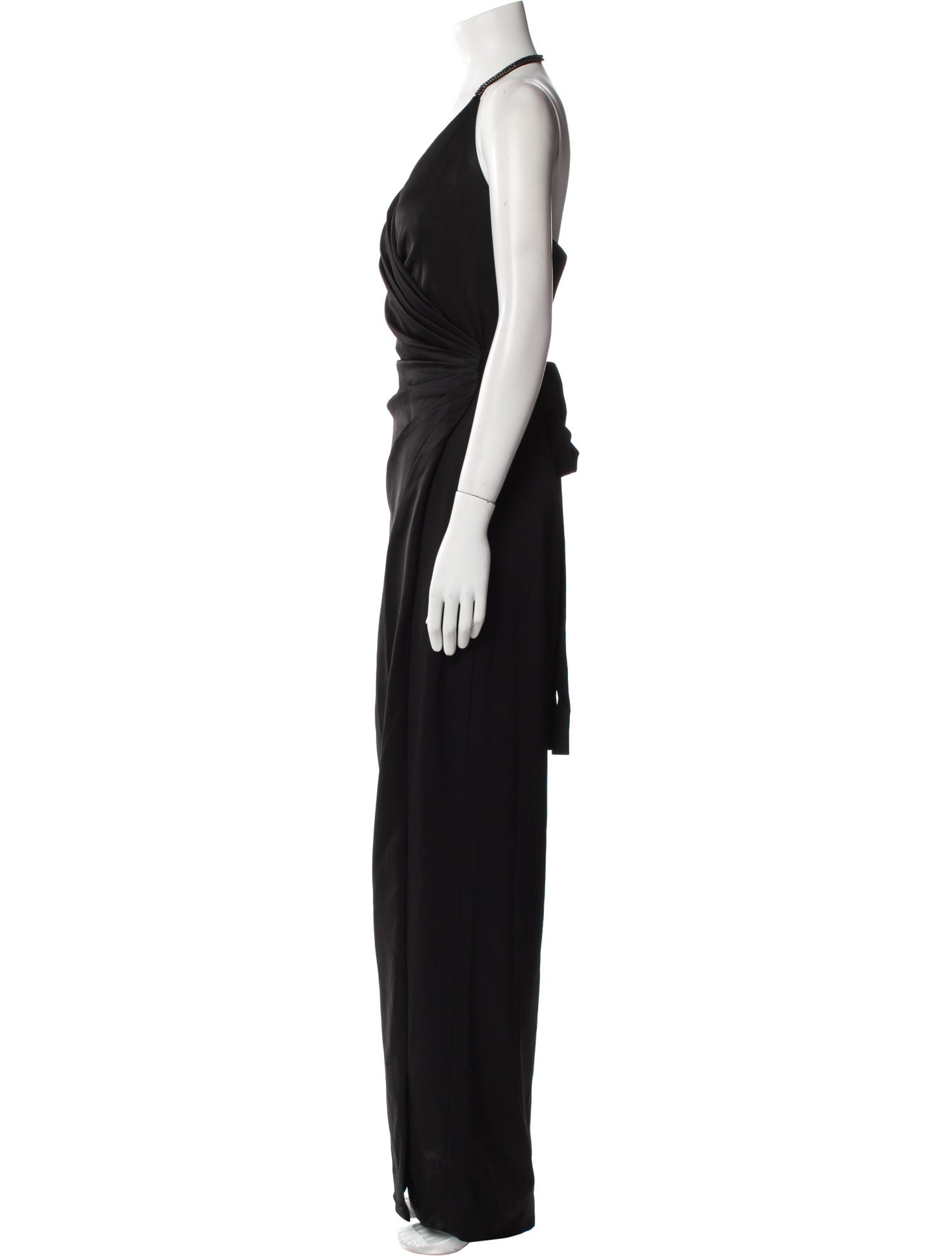 Halston Halterneck Long Dress