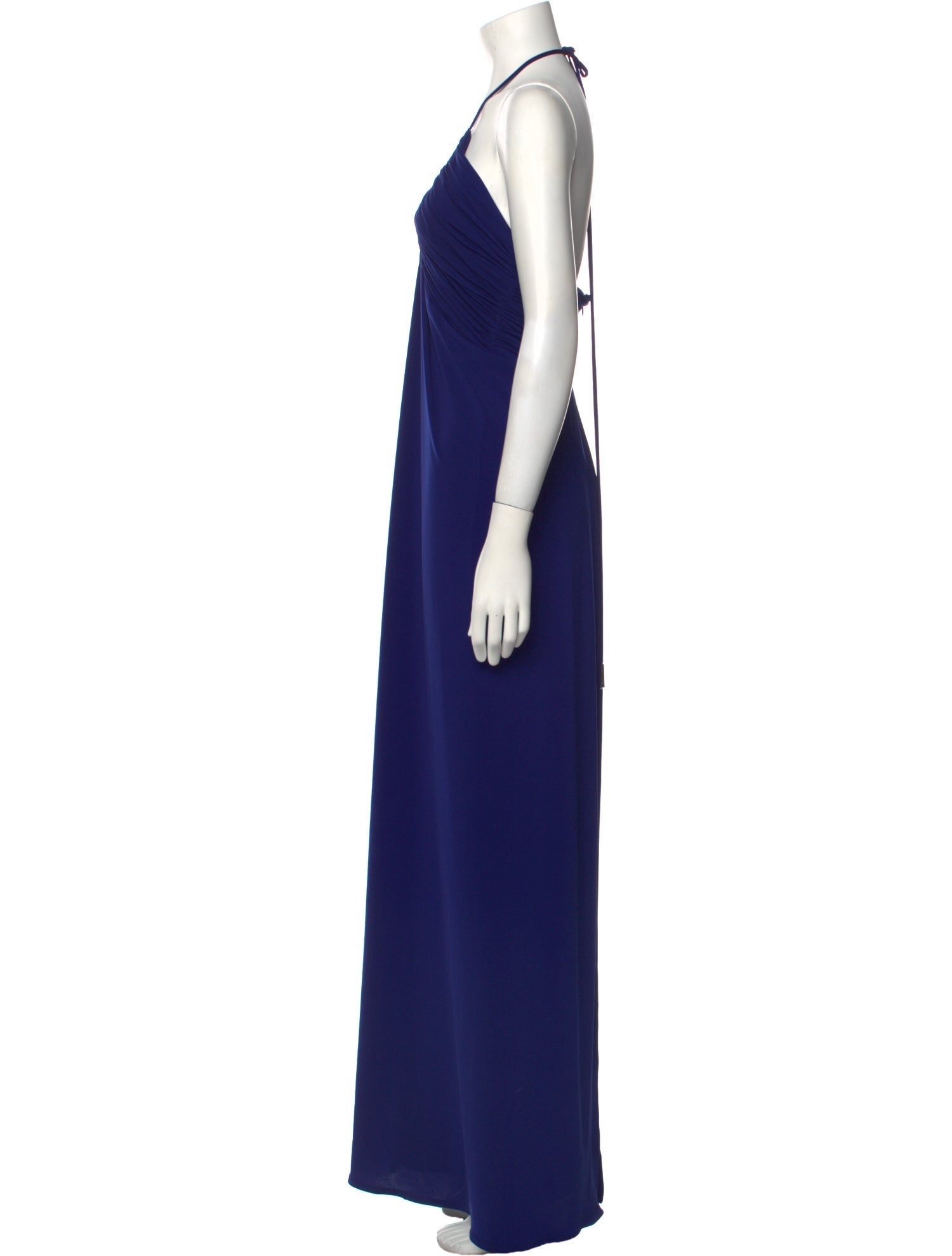 Halston Plunge Neckline Jumpsuit