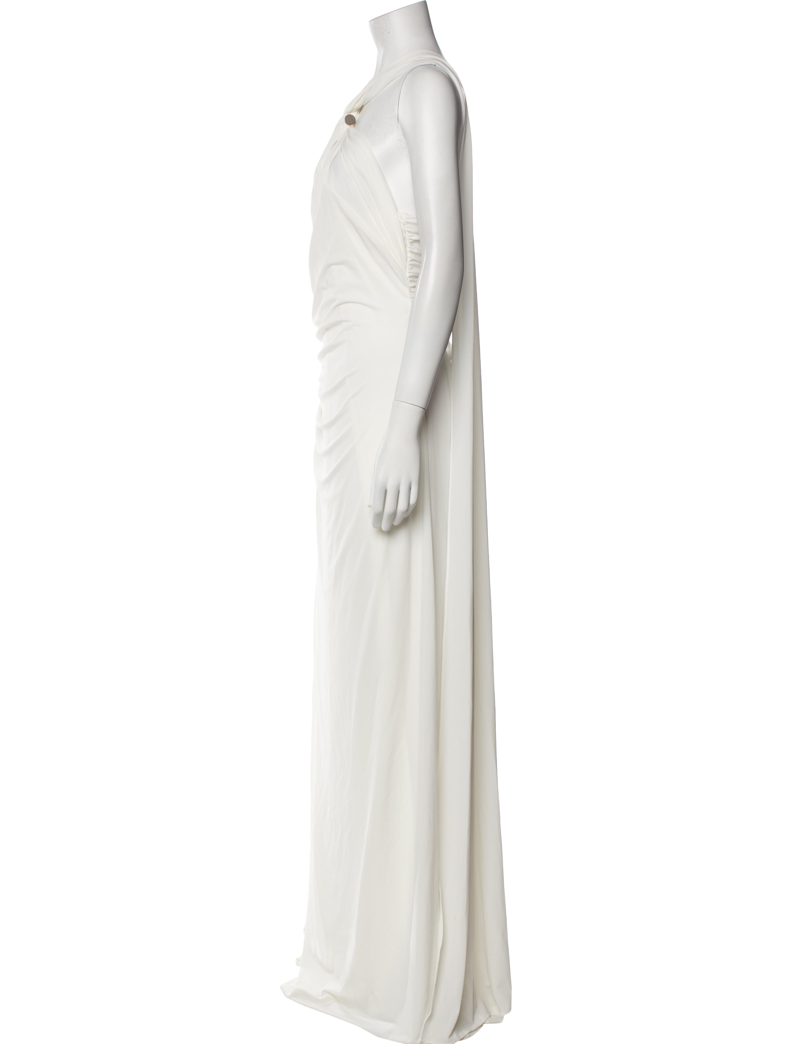 Halston Halterneck Long Dress