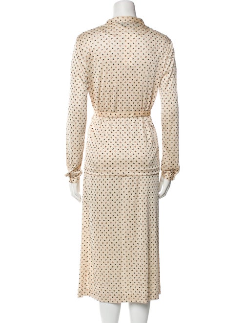 Halston Printed Skirt Set