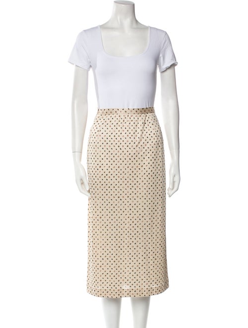 Halston Printed Skirt Set