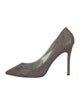 Halston Glitter Pumps