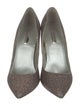 Halston Glitter Pumps
