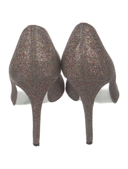 Halston Glitter Pumps