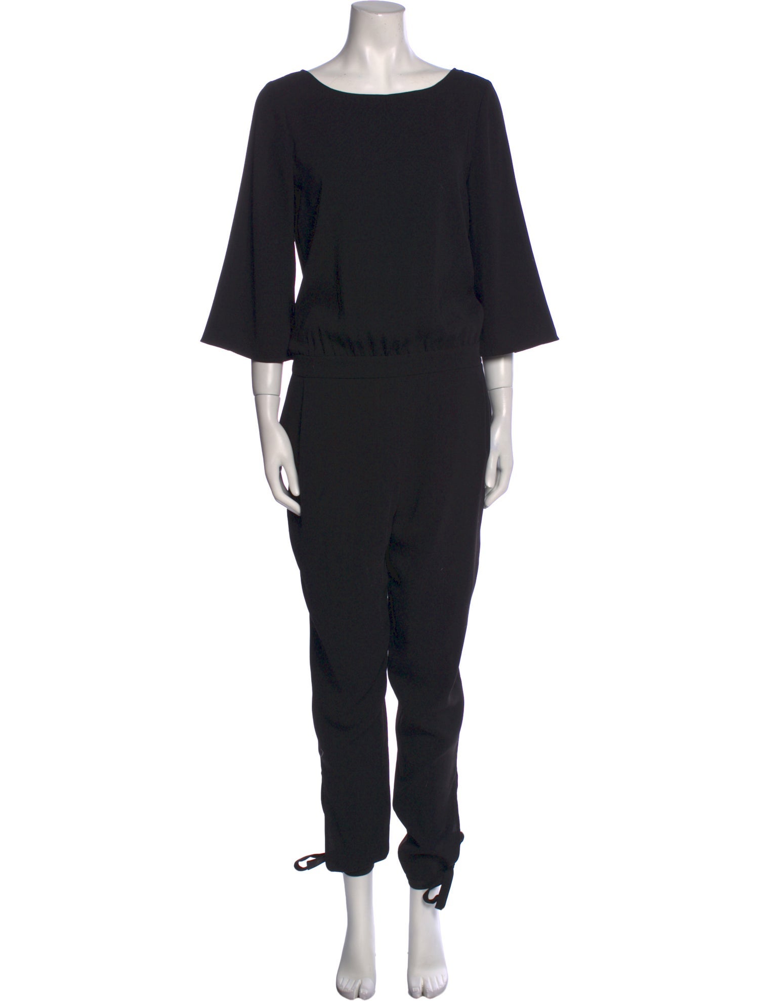 Halston Scoop Neck Jumpsuit