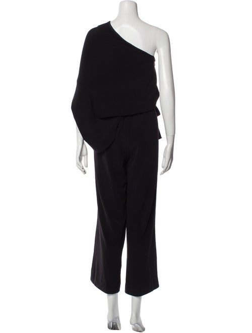 Halston One-Shoulder Jumpsuit