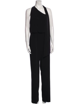 Halston Asymmetrical Jumpsuit