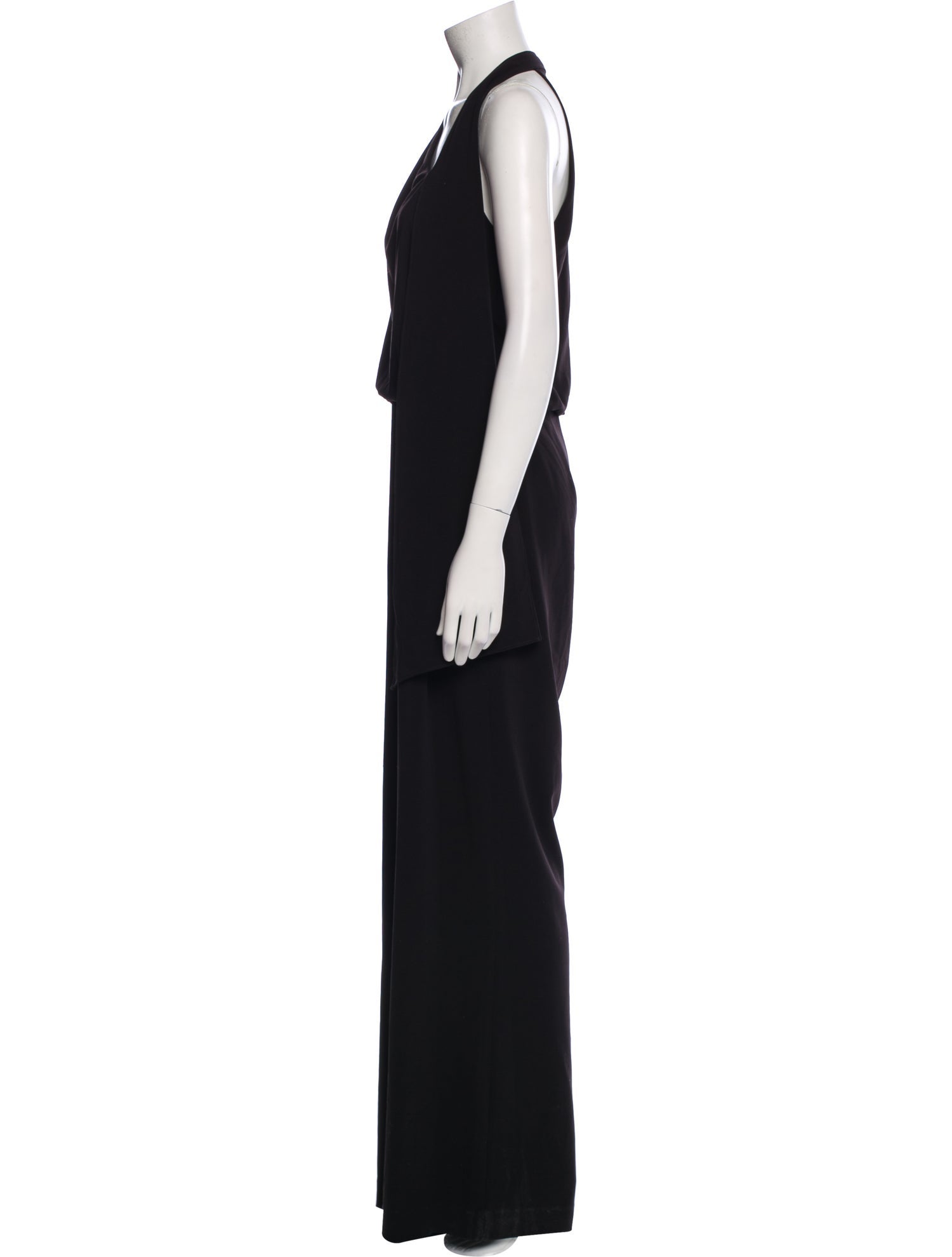 Halston Asymmetrical Jumpsuit