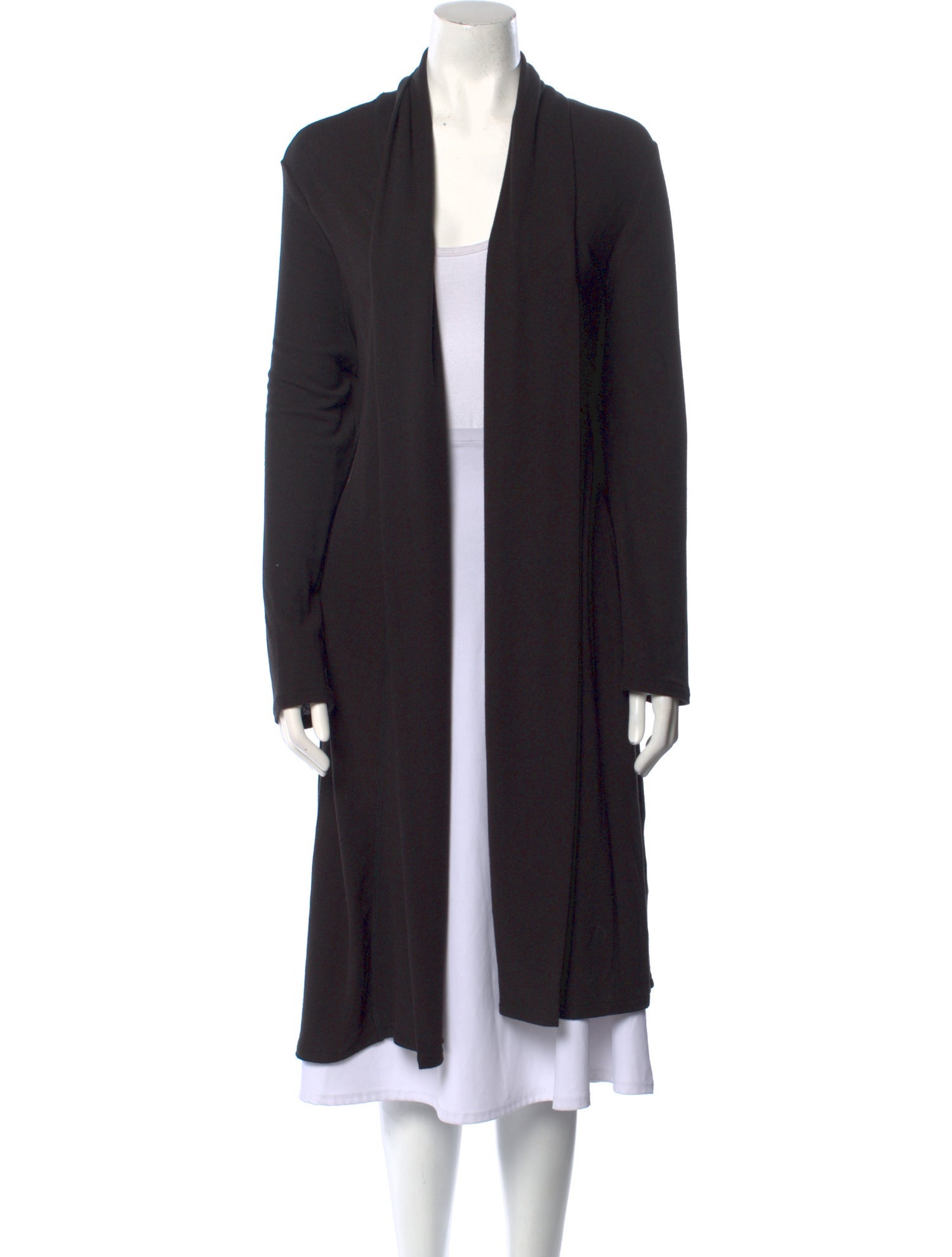 Halston Open Front Sweater