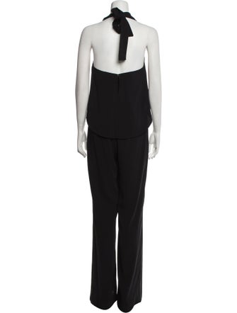 Halston Cowl Neck Jumpsuit