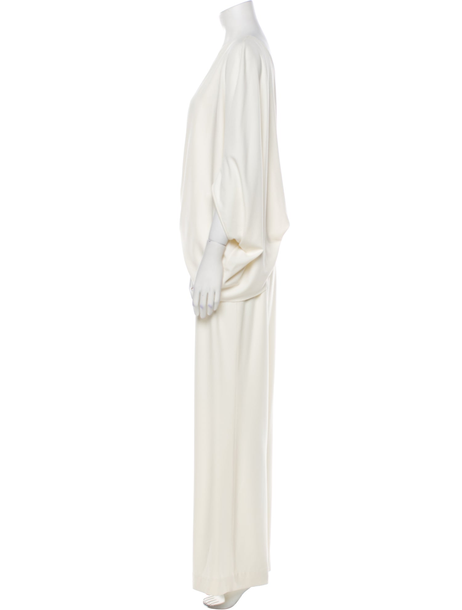 Halston One-Shoulder Jumpsuit