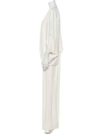 Halston One-Shoulder Jumpsuit