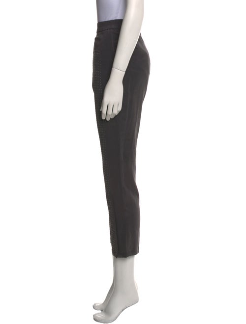 Halston Silk Skinny Leg Pants