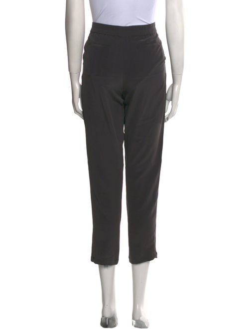 Halston Silk Skinny Leg Pants