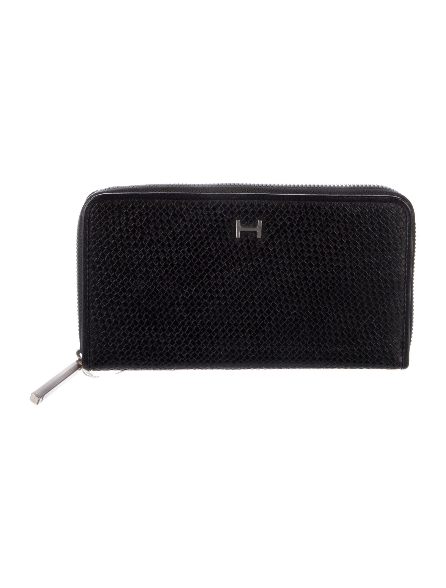 Halston Embossed Leather Wallet