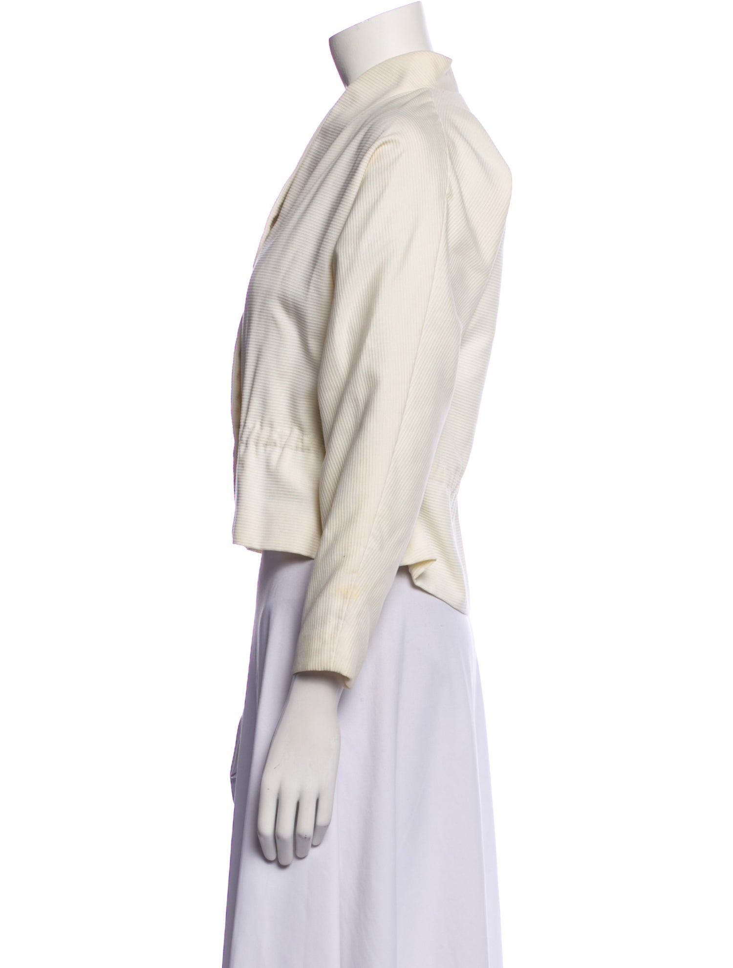 Halston Striped Evening Jacket