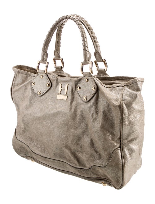 Halston Suede Tote